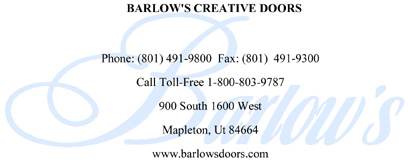 Phone: 801 491 9800;  Fax:  801 491 9300